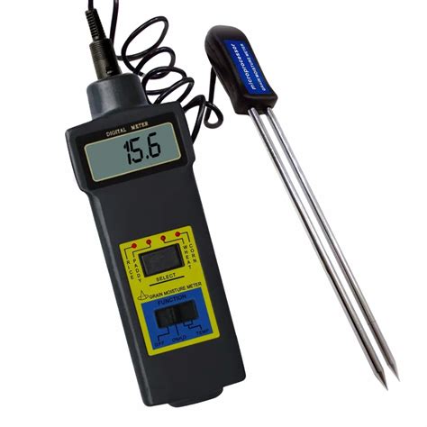 custom moisture meter thermometer|industrial moisture meters.